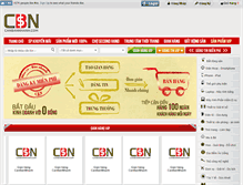 Tablet Screenshot of canbannhanh.com